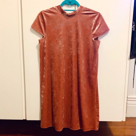 Madewell Velvet High Neck Dress (only worn once) - Picture 2 of 6